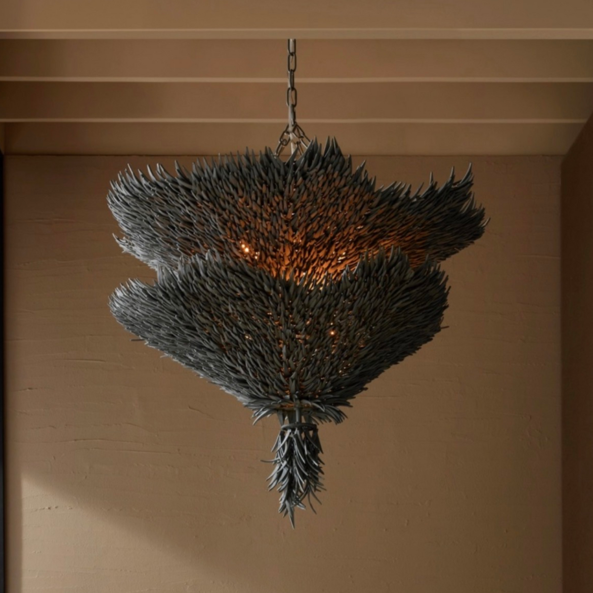 LIGHTING | MODERN MOUNTAIN TIERED CHANDELIER