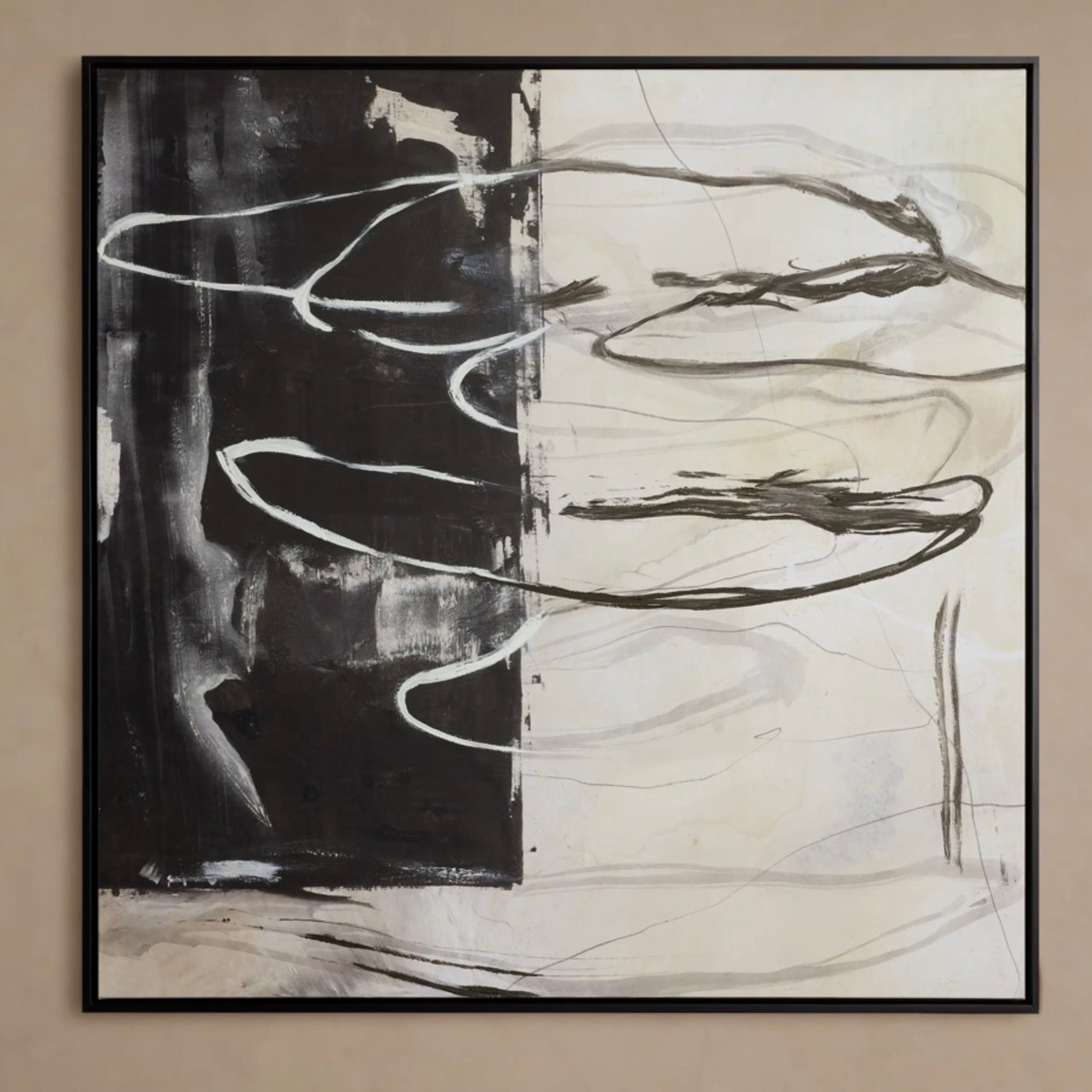 ART | MIDTOWN LOFT GALLERY WRAPPED PAINTING IN ABSTRACT