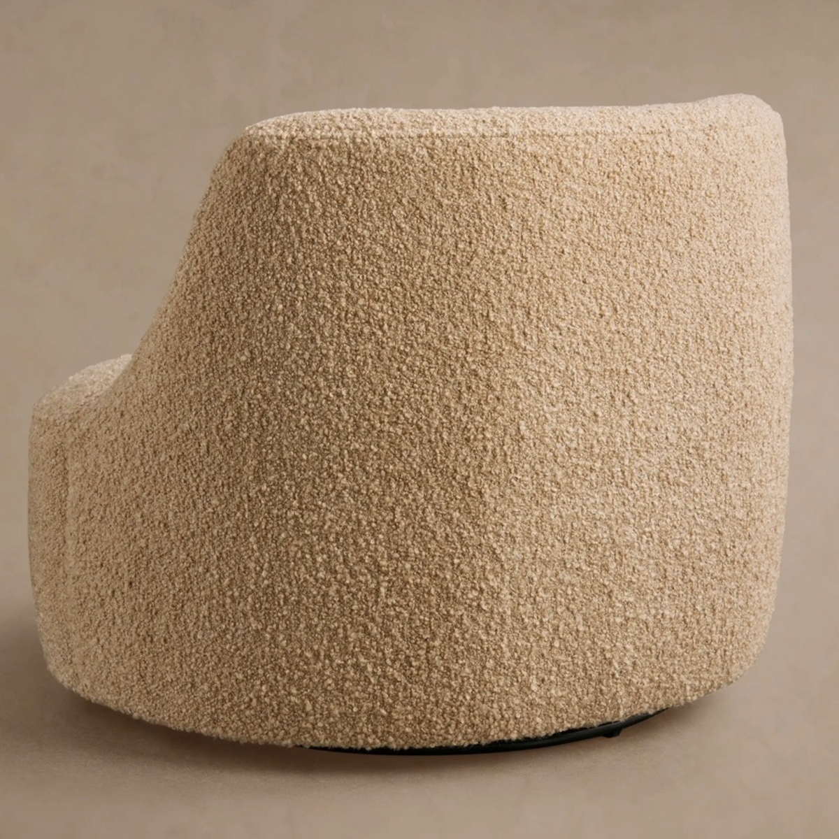 MODERN MOUNTAIN CHAIR | COZY BOUCLE SWIVEL