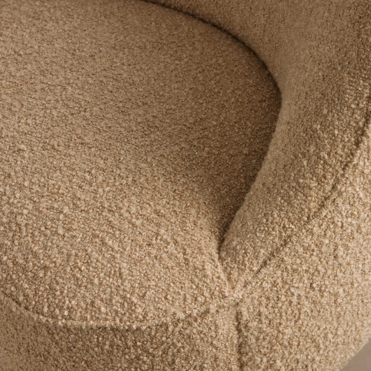 MODERN MOUNTAIN CHAIR | COZY BOUCLE SWIVEL