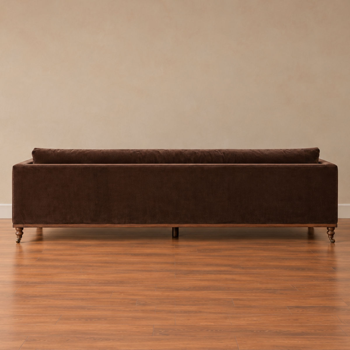 MODERN MOUNTAIN SOFA | COCOA PERFORMANCE VELVET